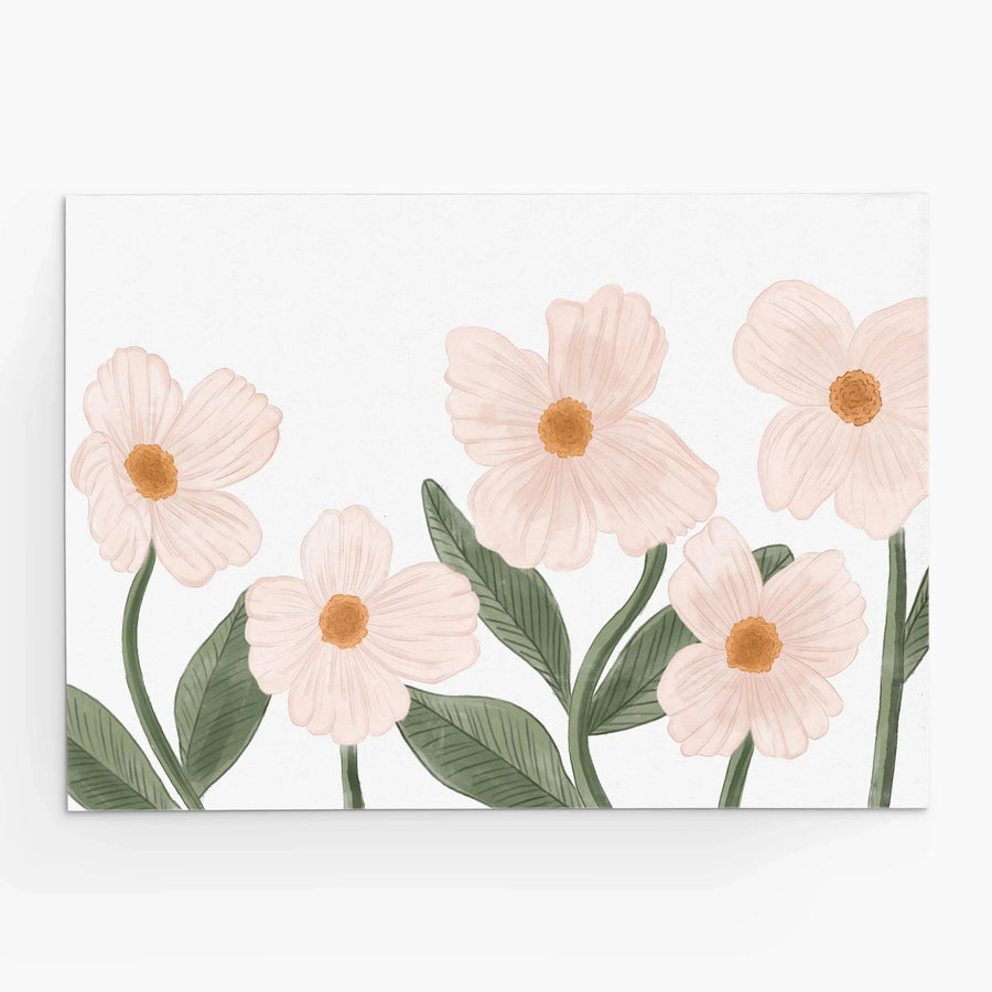 Carte de souhaits - Printanière Florale