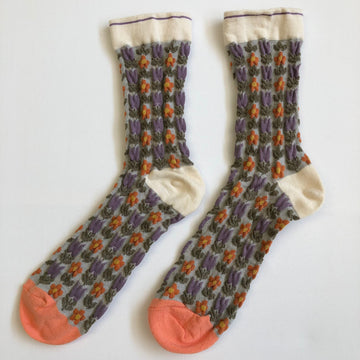 Chaussettes - Jardin de tulipes