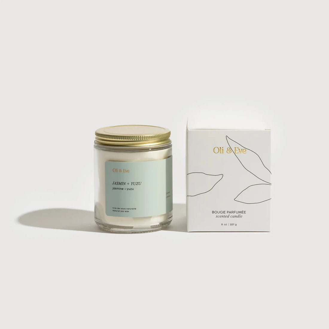 Bougie de soya - Jasmin & Yuzu
