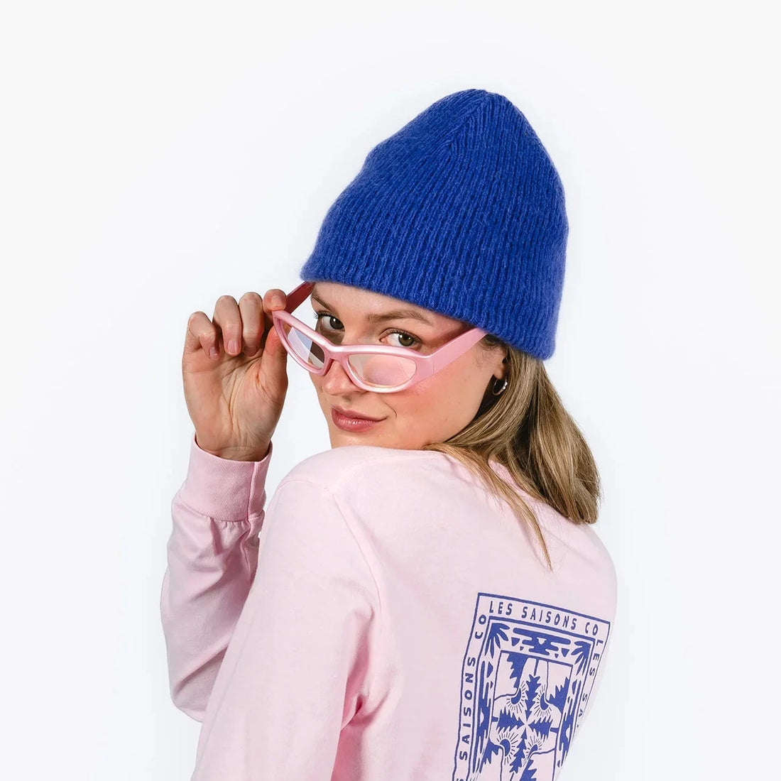 Tuque mohair - Cantaloup