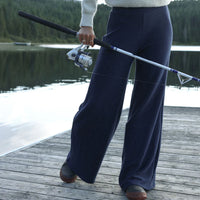 Pantalon ample texturé Flowy - Ripples