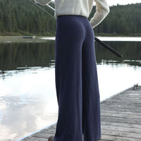 Pantalon ample texturé Flowy - Ripples