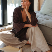 Pantalon ample texturé Flowy - Sarda