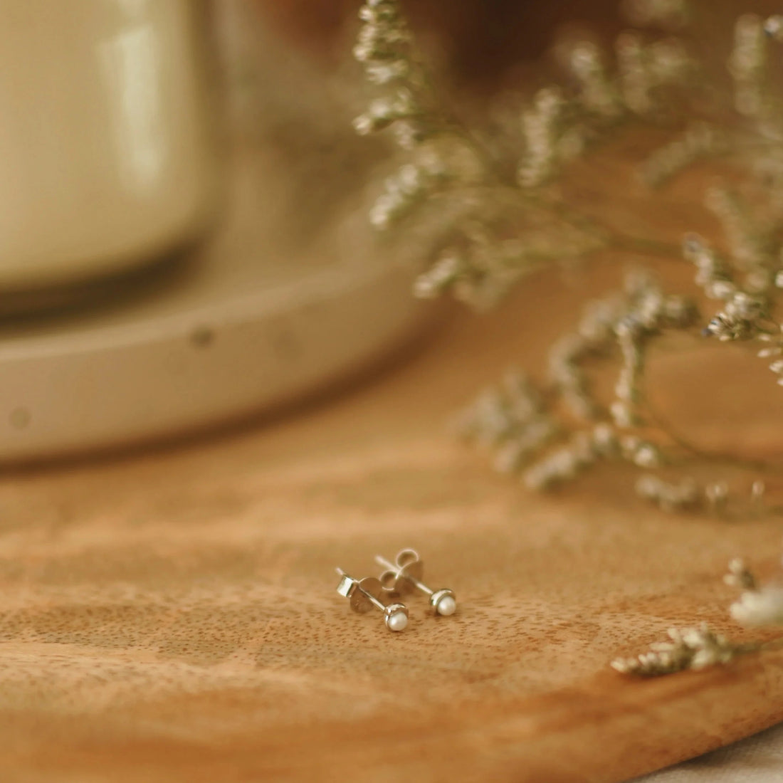 Boucles d'oreilles - Petites perles