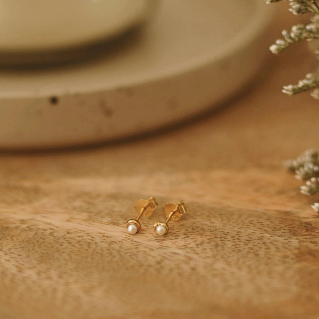 Boucles d'oreilles - Petites perles