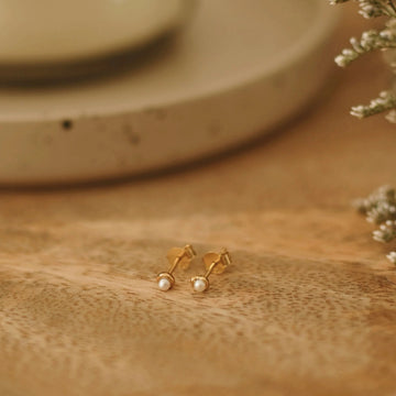 Boucles d'oreilles - Petites perles