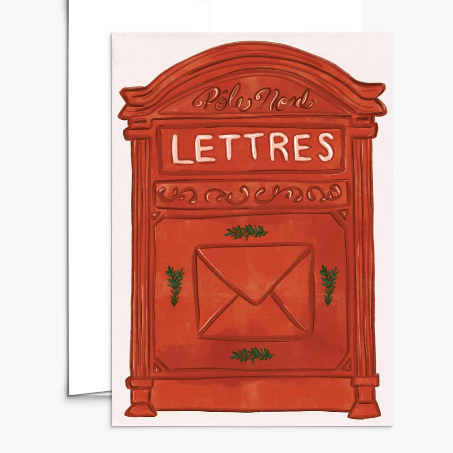 Carte de Noël - Lettre au Père Noël