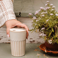 Tasse à emporter en céramique