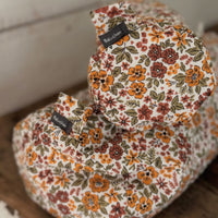 Sac à cosmétiques cylindrique - Fleurs