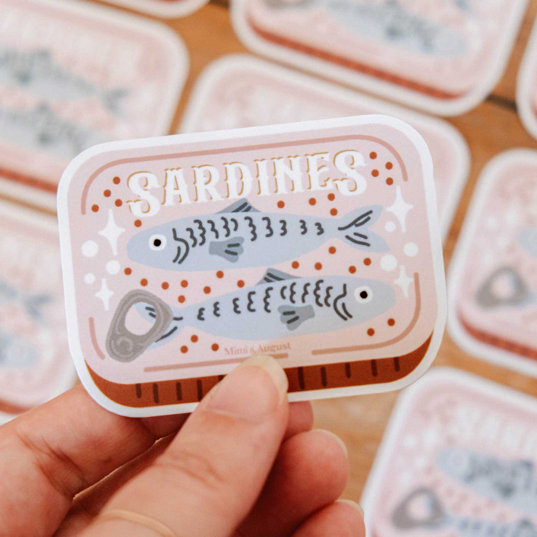 Autocollant - Sardines