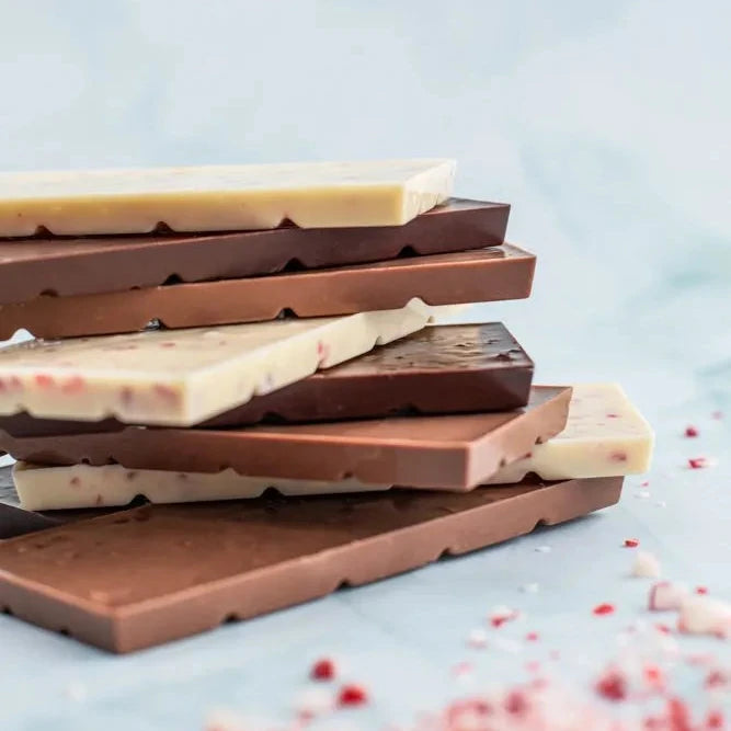 Petite tablette de chocolat - Canne de bonbon