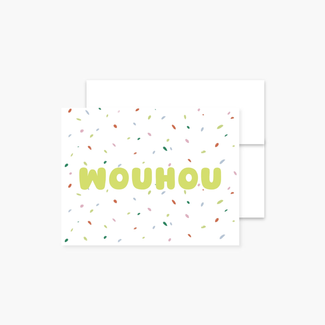 Carte de souhaits - Wouhou !