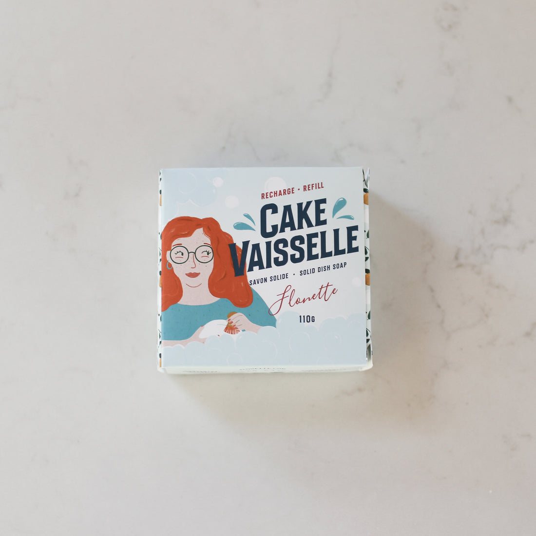 La recharge de cake vaisselle