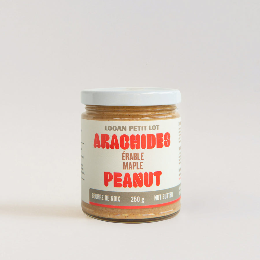 Beurre d'arachides érable & sel de mer