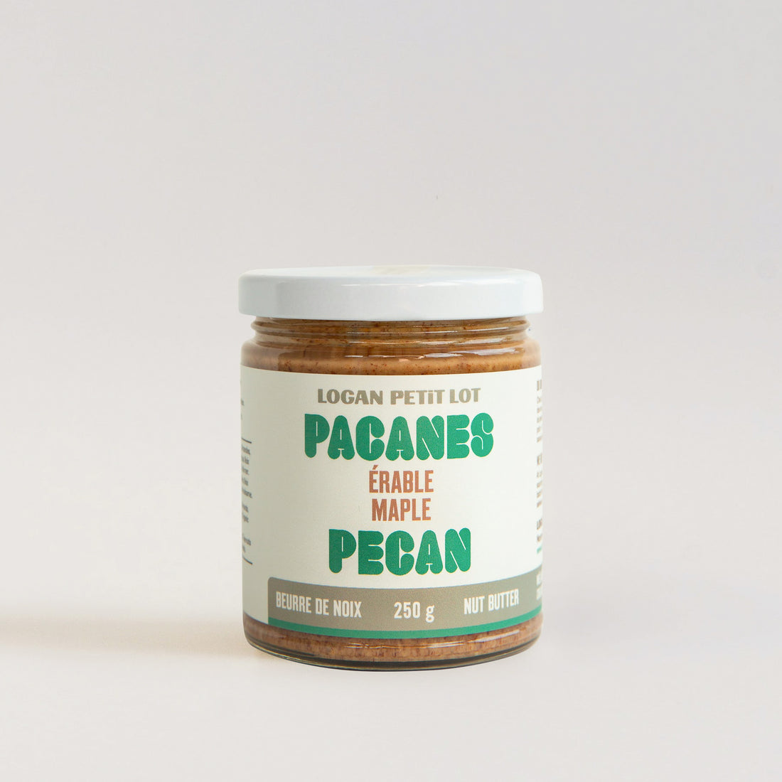 Le beurre de pacanes érable